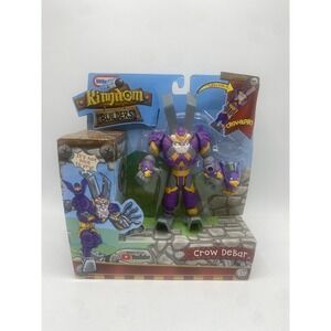 Little Tikes Kingdom Builders Crow DeBar Action Figure Transforming Tool Toy NEW